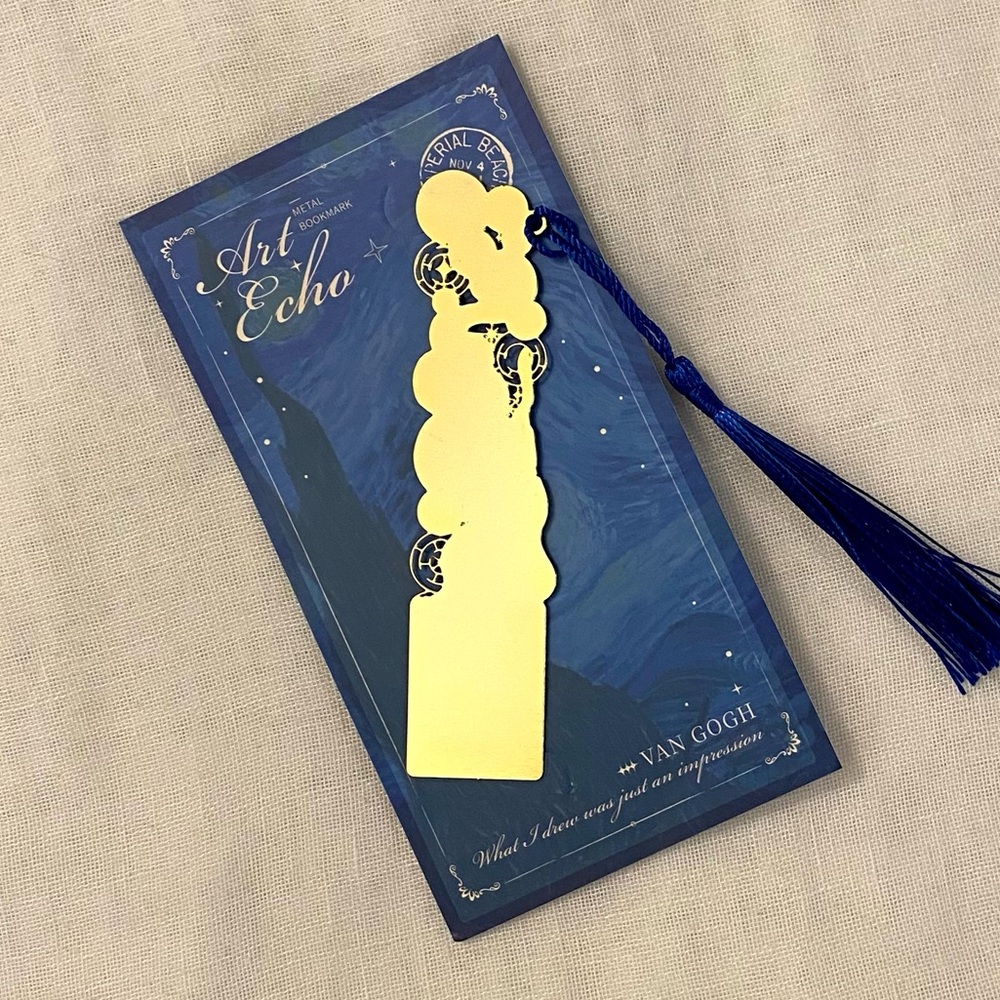 Metal Bookmarks | Choose One Beautifully Inspired by Van Gogh or Monet - Picture 6 of 10